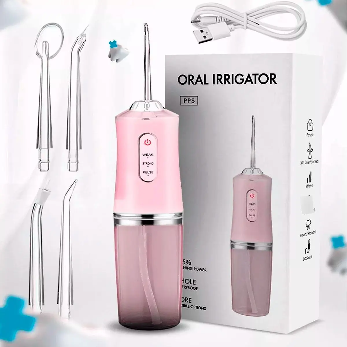 Irrigador Dental Profesional: Limpieza Profunda y Encías Más Saludables